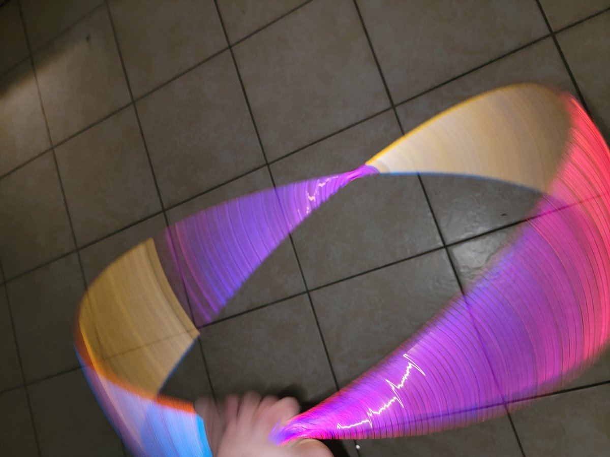 Unicorn Coinflip Specialty Reflective Taped 4 Piece Sectional Hoop