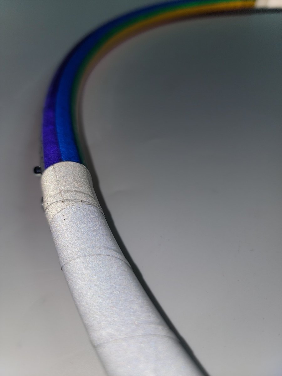 Rainbow Reflections Reflective Coinflip Specialty Reflective Taped 4 Piece Sectional Hoop