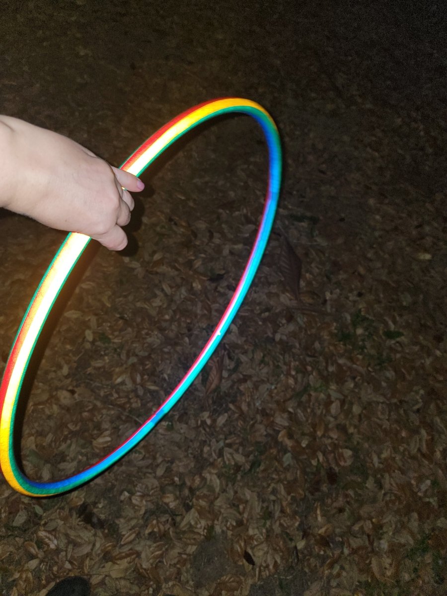 Fruit Juice Coinflip Reflective Taped Hoop