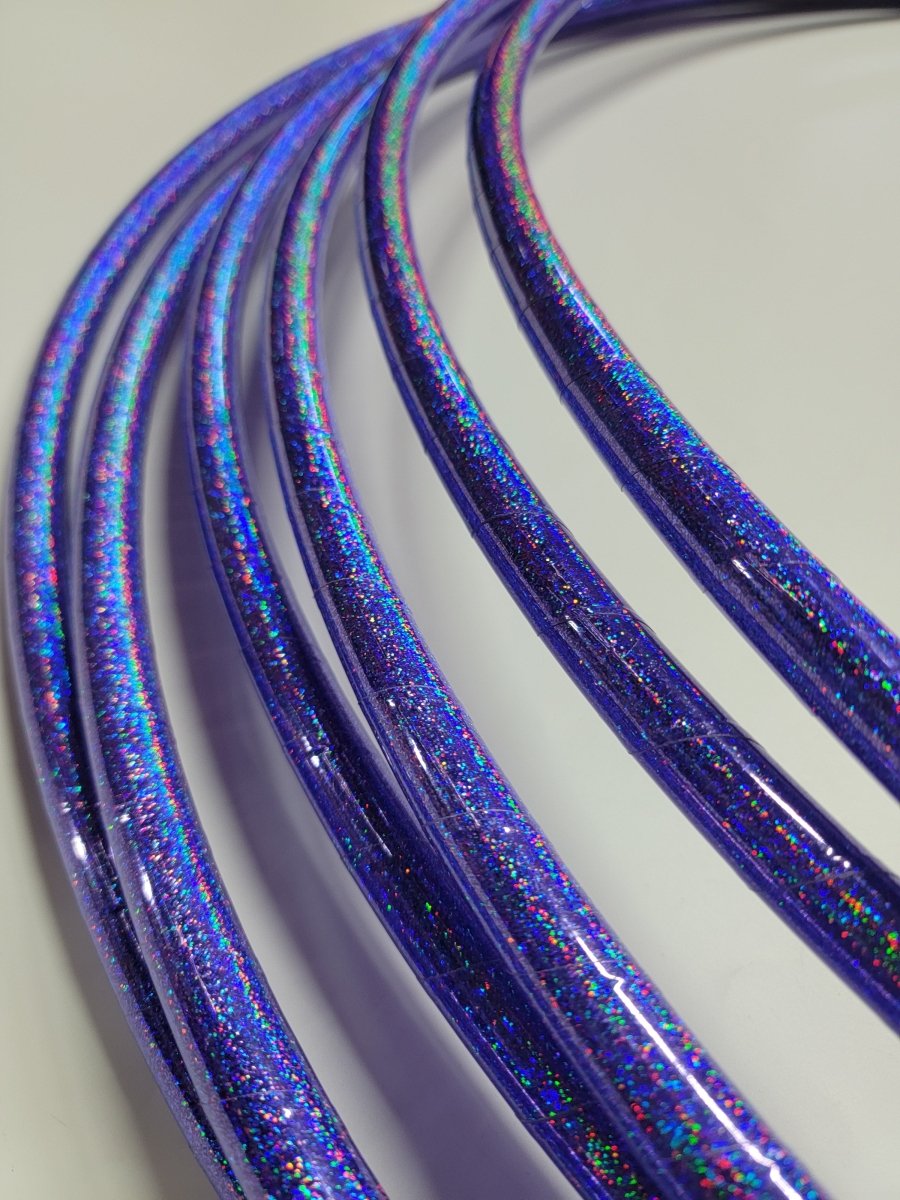 Purple Galaxy Glitter Taped Hula Hoop