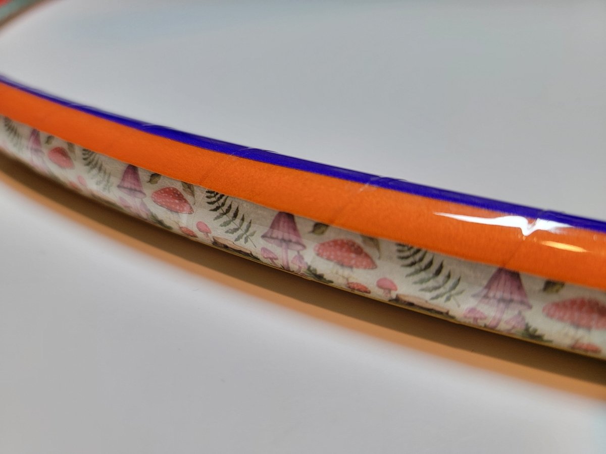 Mushi Queen Coinflip Specialty Reflective Taped Hoop