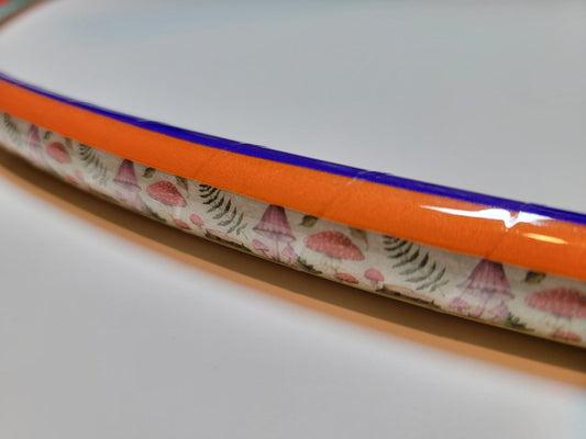 Mushi Queen Coinflip Specialty Reflective Taped Hoop