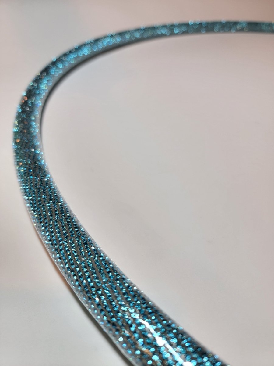 Snowflake Diamond Taped Hoop