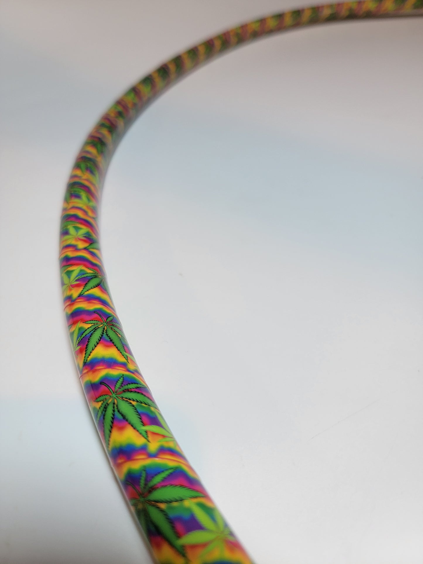 Chromatic Chronic Taped Hula Hoop Collapsible