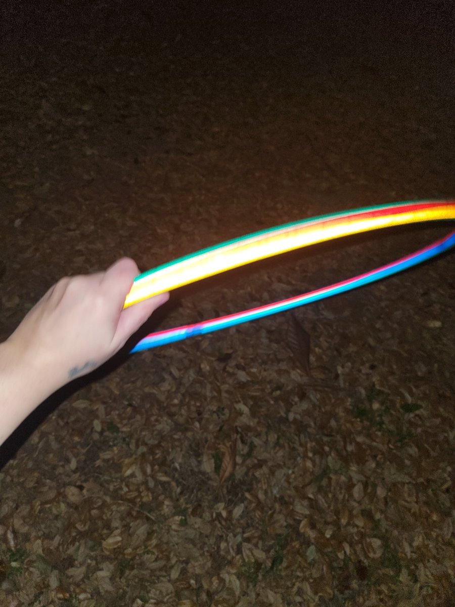 Fruit Juice Coinflip Reflective Taped Hoop
