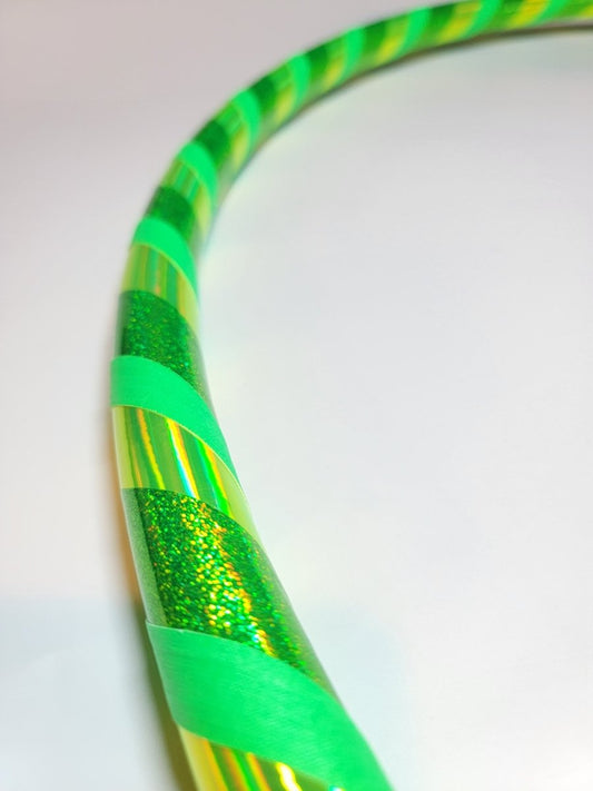 Green Garnet Beginner Taped Hoop