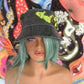Hand Embroidered Moss Bucket Hat