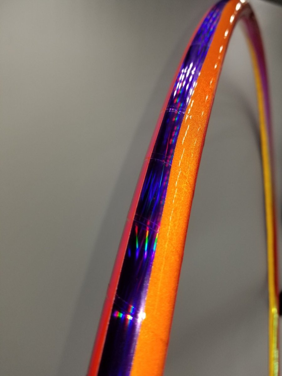Leo Zodiac Specialty Reflective Taped Hoop