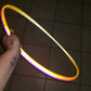 Dark Circus Coinflip Reflective Taped Hoop