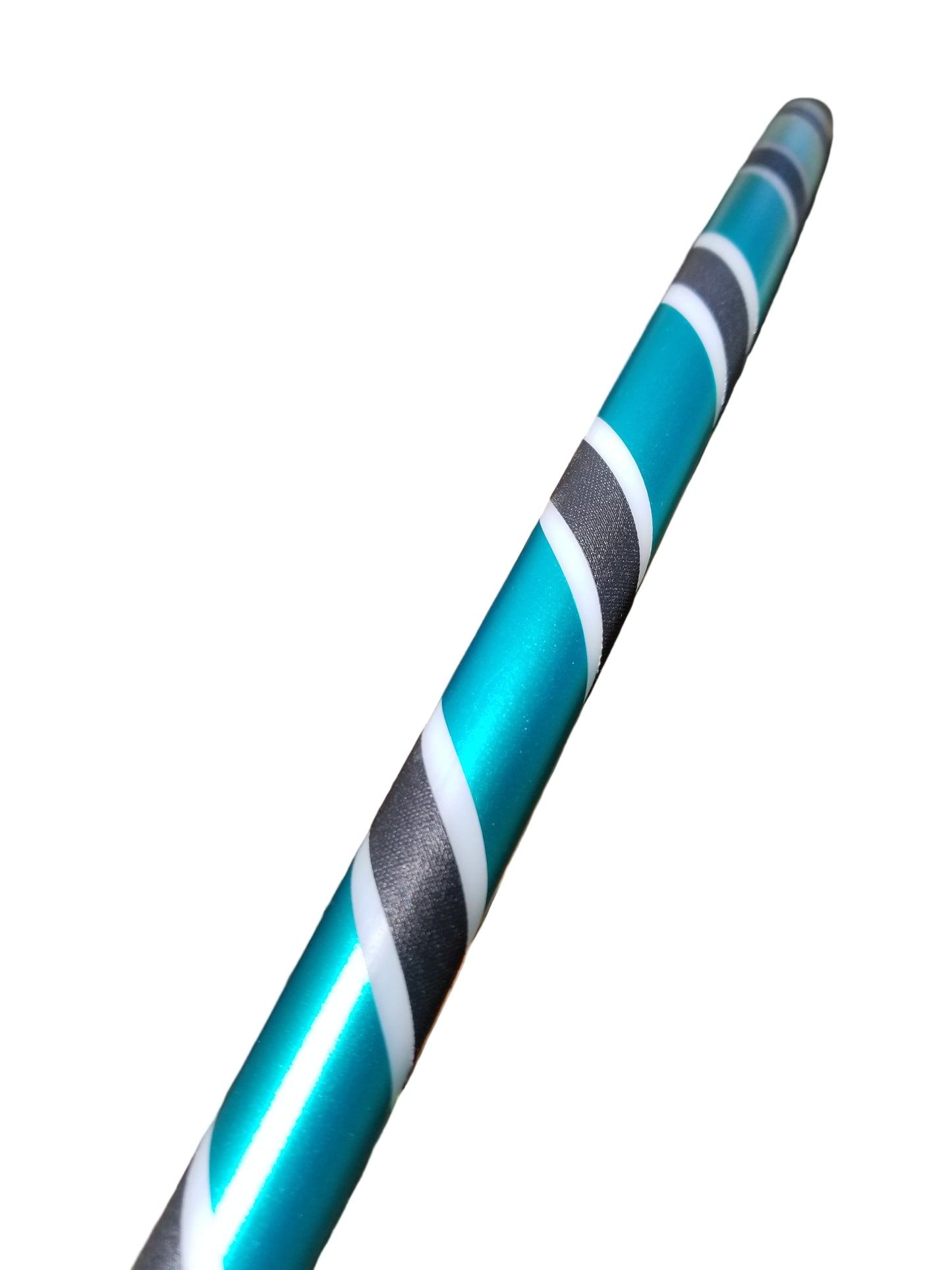 Teal Satin Luster Beginner Taped Hoop