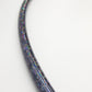 Black Goth Unicorn Glitter Taped Hula Hoop