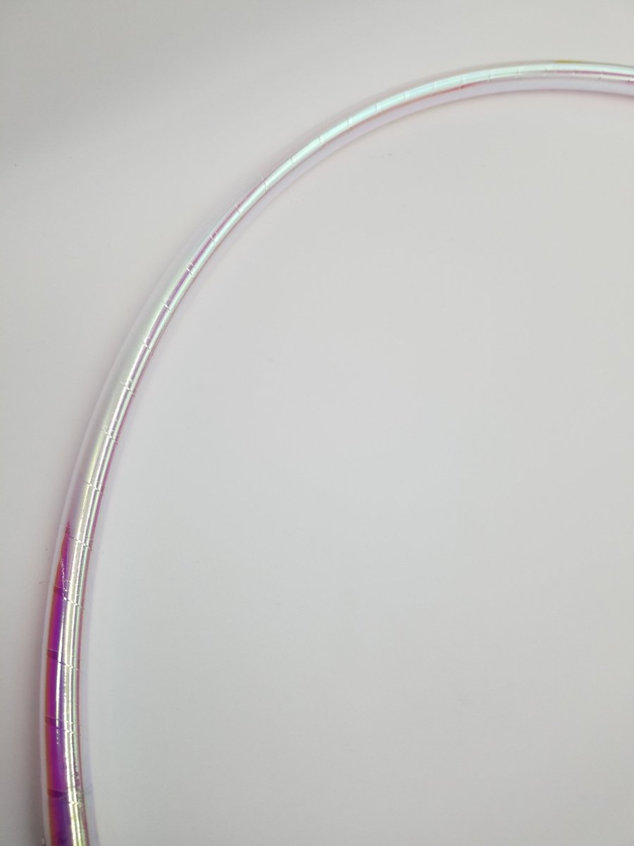 Pink Pearl Taped Hula Hoop