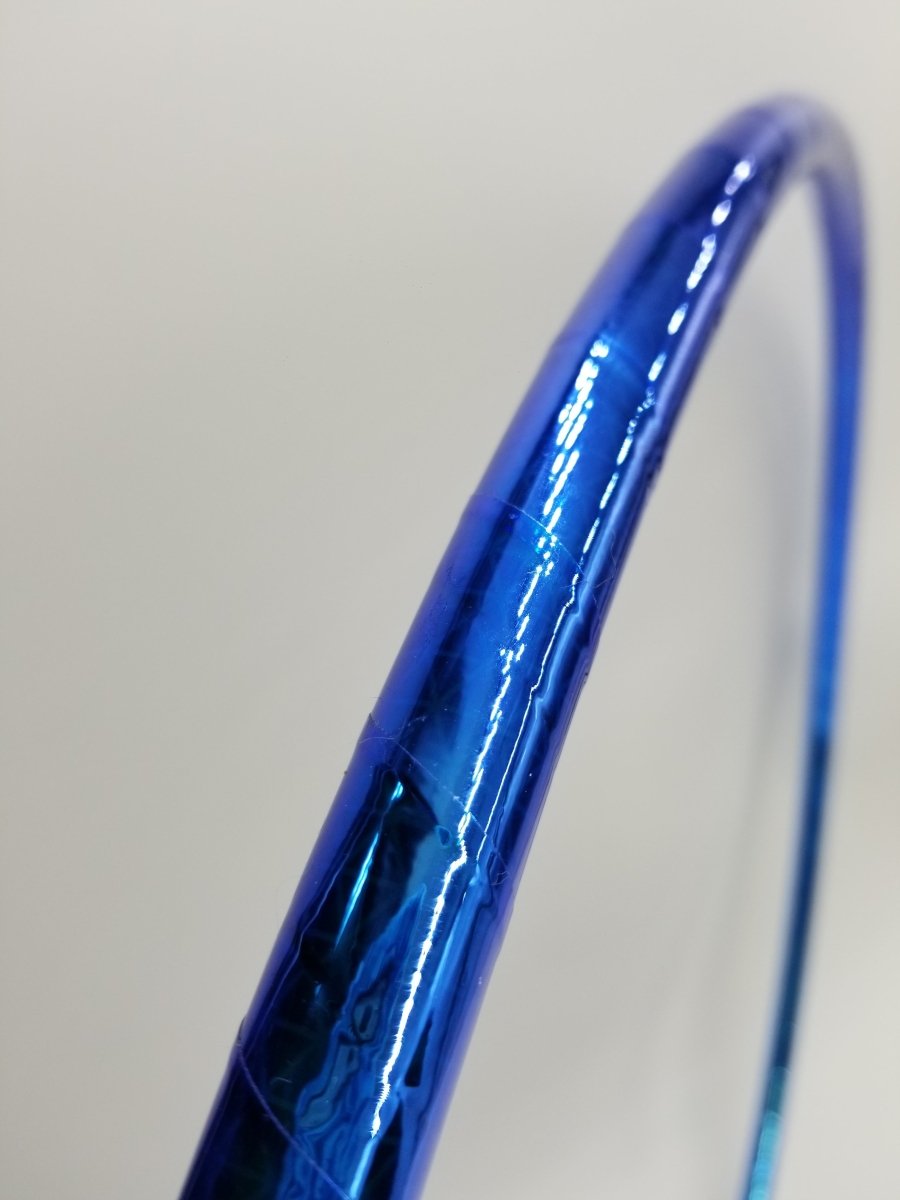 Totally Tubular Blue Reflective Color Morph Taped Hoop