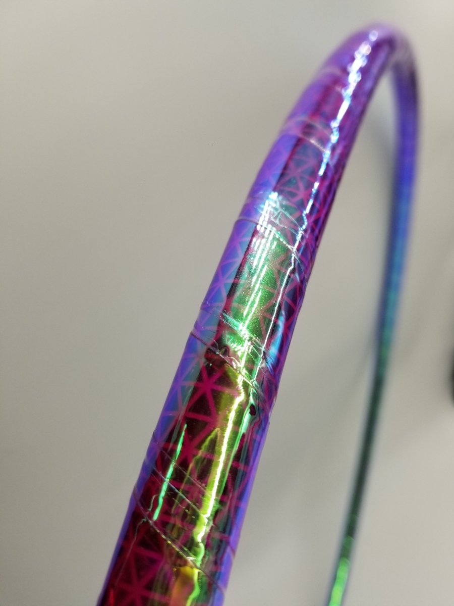 Cotton Candy Galaxy Reflective Taped Hoop