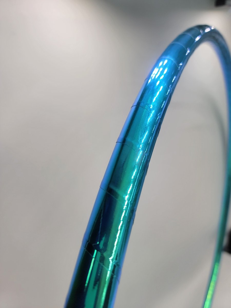 Blue Ice Color Morph Taped Hoop