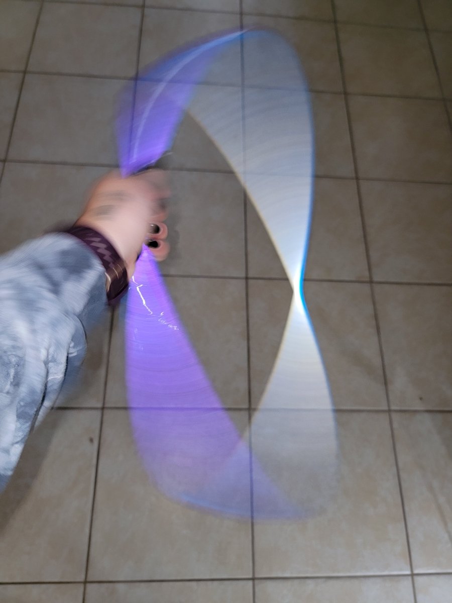 Northern Lights Coinflip Specialty Reflective Taped Hoop