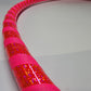 Pink Hibiscus Beginner Taped Hoop