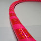 Pink Hibiscus Beginner Taped Hoop