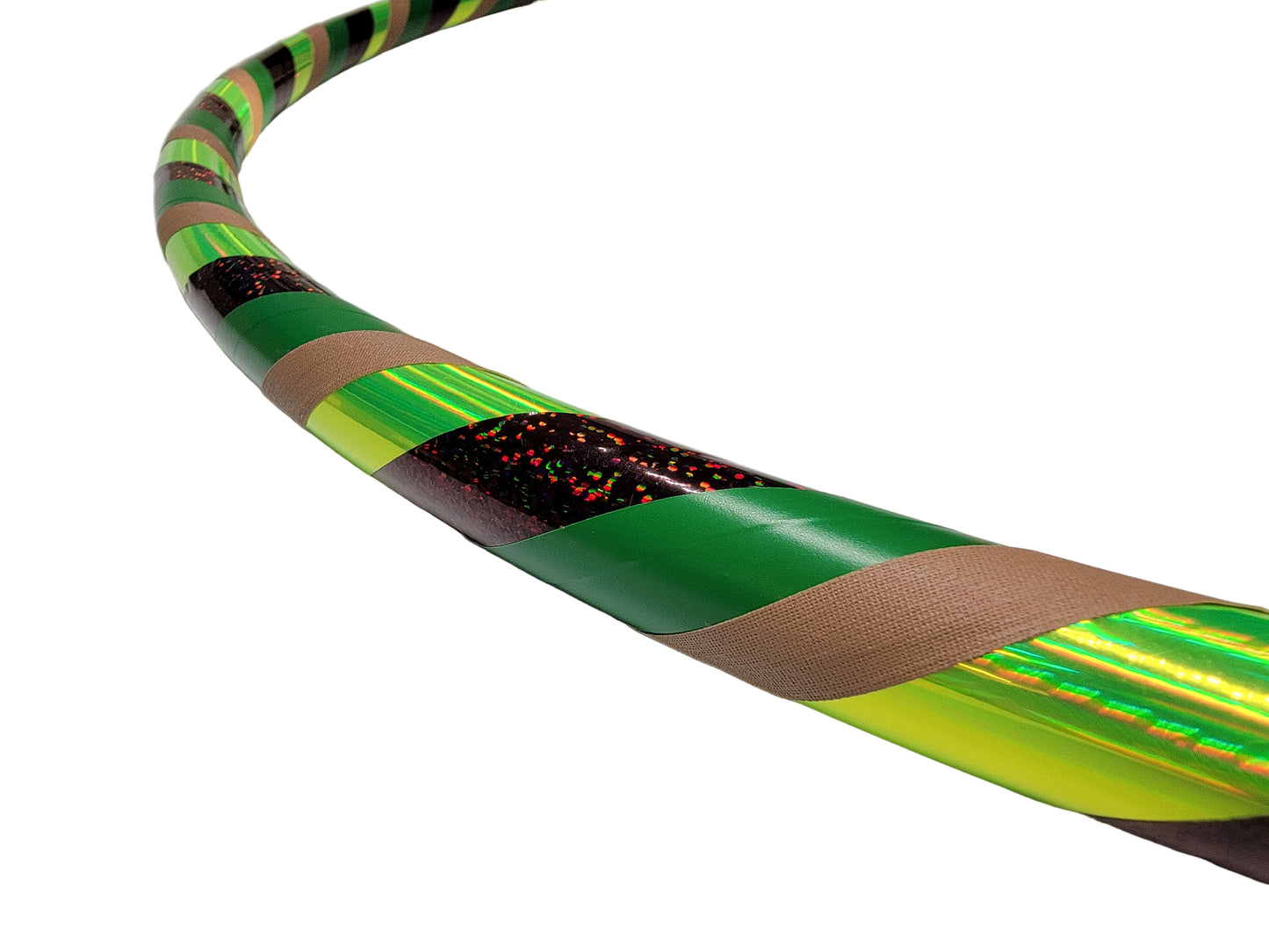 Sunflower Fractal Beginner Taped Hoop