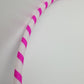 Magenta Gaffer Spiral Budget Friendly Beginner HDPE Taped Hoop