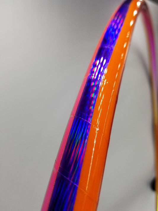 Leo Zodiac Specialty Reflective Taped Hoop