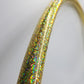 Gold Dust Glitter Taped Hoop