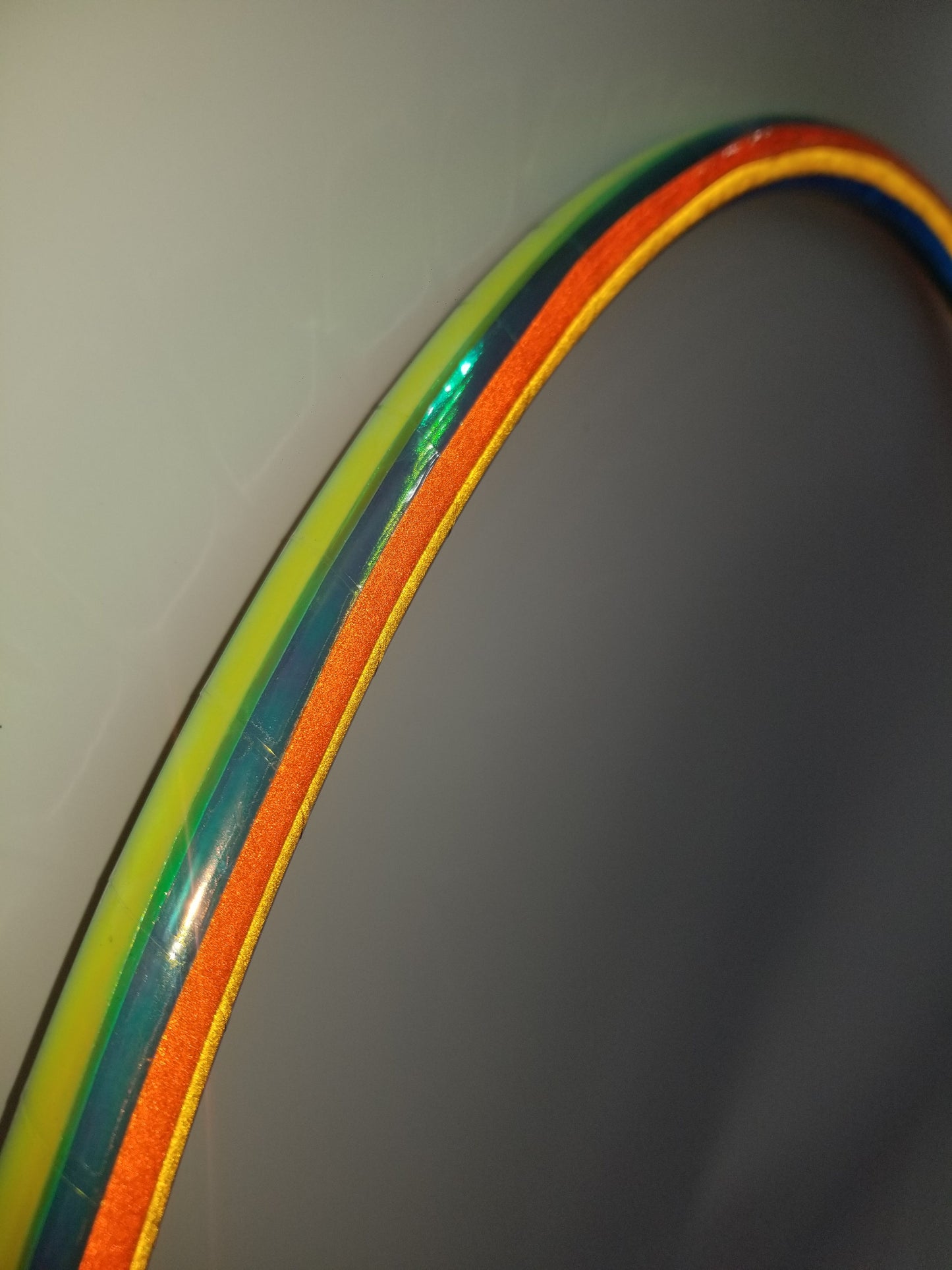 Aquarius Zodiac Specialty Reflective Taped Hoop