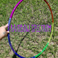Rainbow Spectrum Taped Hoop