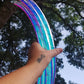 Cyber Sunset Reflective Color Morph Taped Hoop