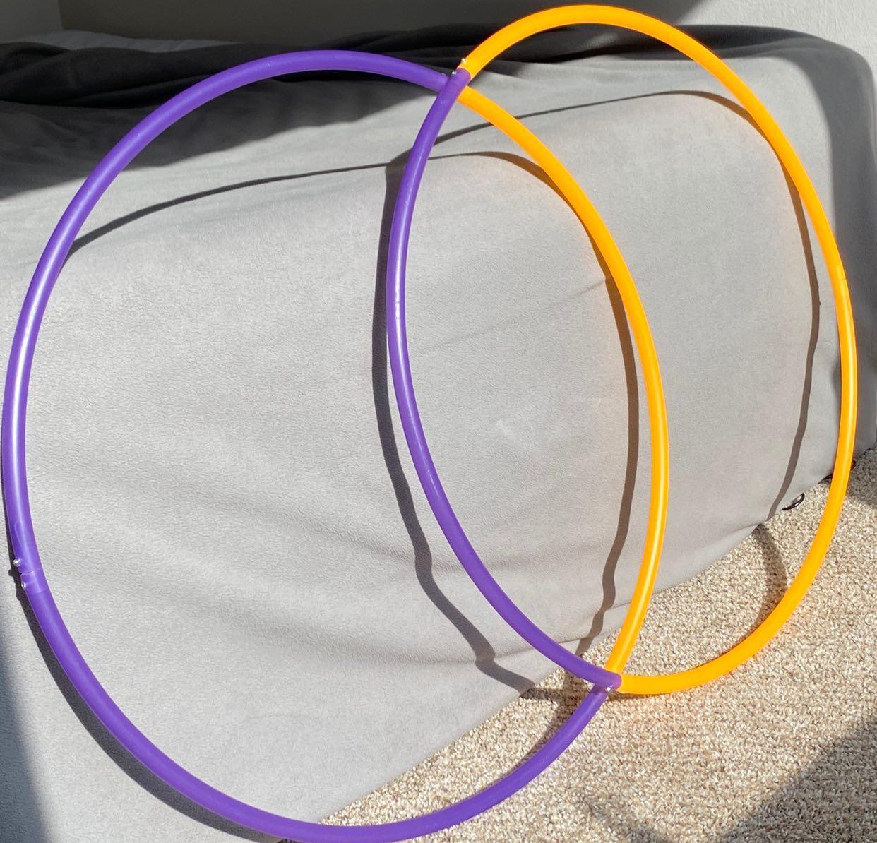 Purple Blaze 4 Piece Bare Sectional Hoop