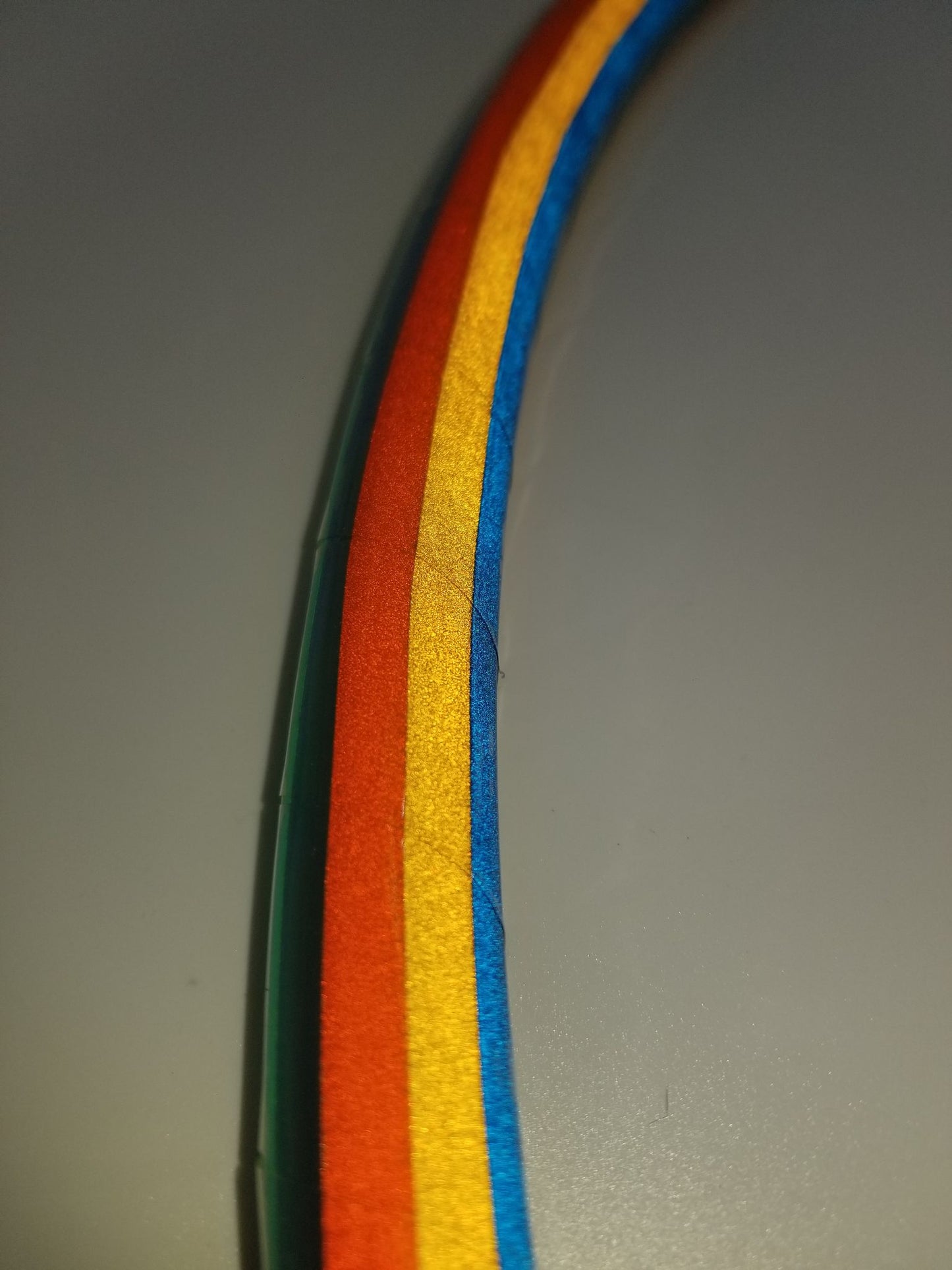 Aquarius Zodiac Specialty Reflective Taped Hoop