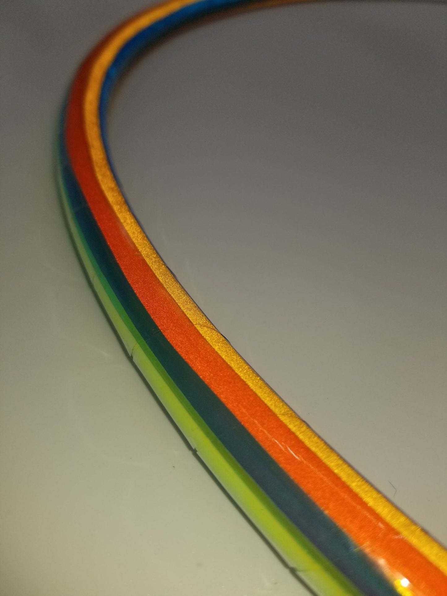 Aquarius Zodiac Specialty Reflective Taped Hoop