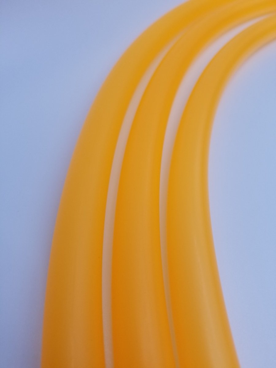 Creamsicle - UV Orange Polypro Bare Hoop 5/8