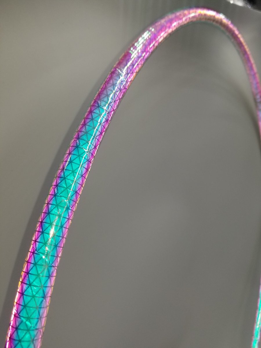 Cyber Sunset Reflective Color Morph Taped Hoop