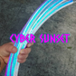 Cyber Sunset Reflective Color Morph Taped Hoop