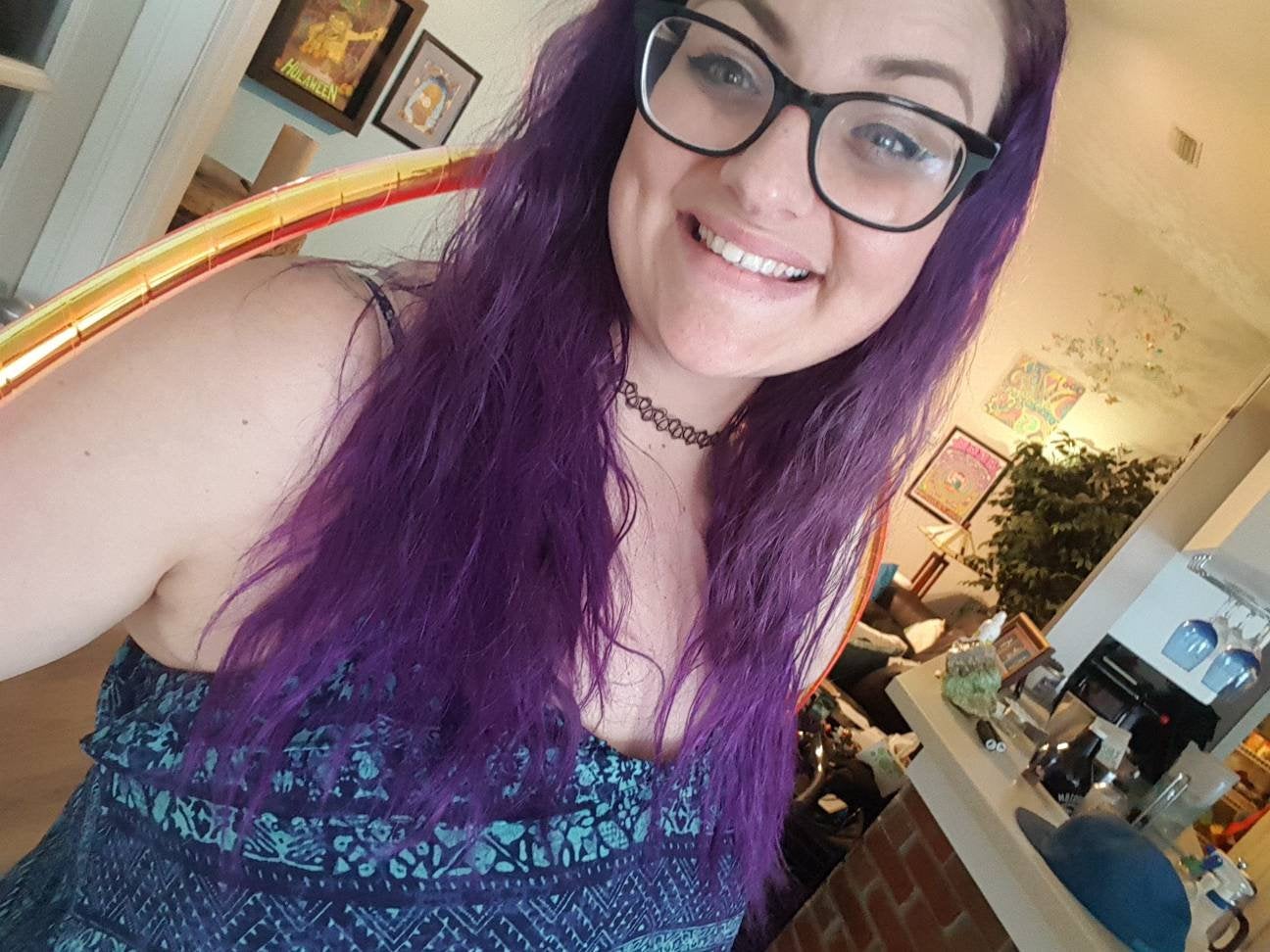 Starfire Color Morph Taped Hoop