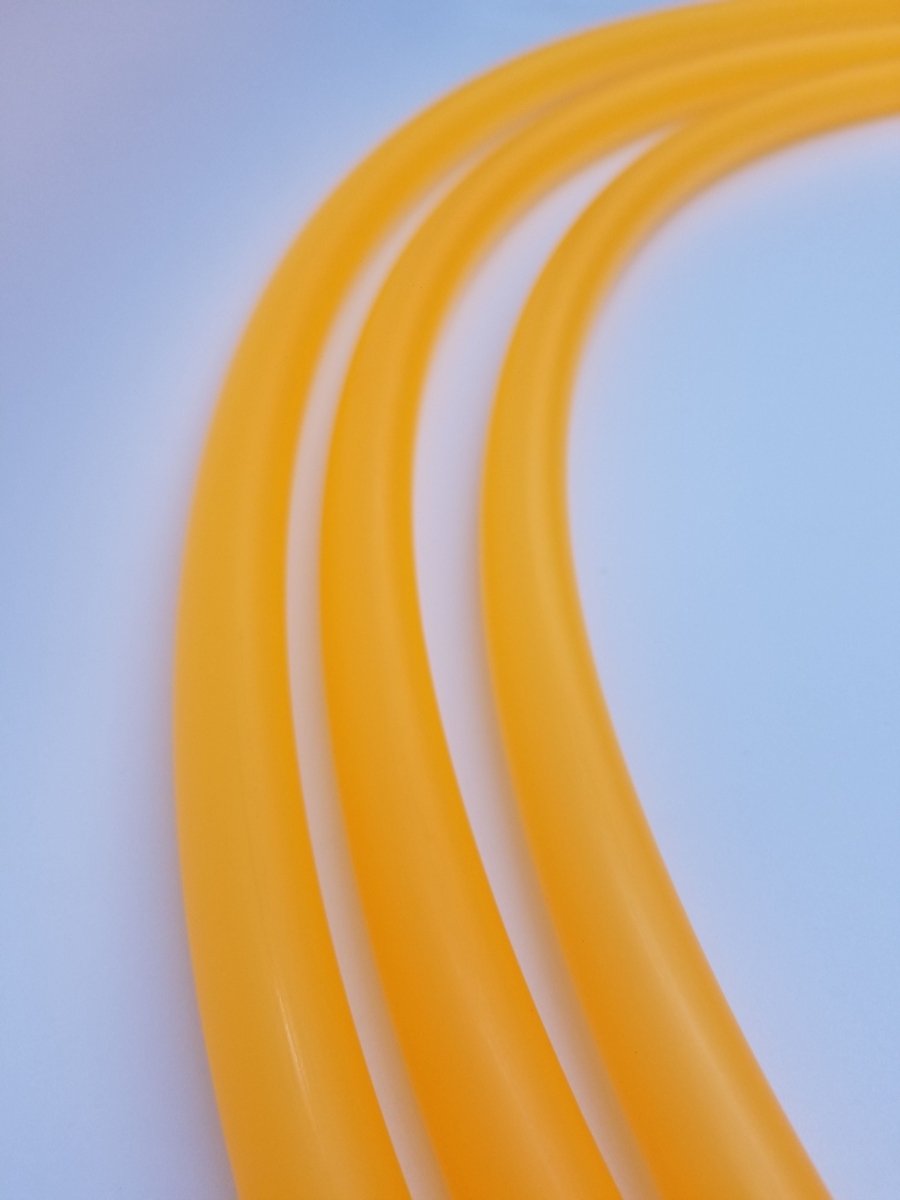Creamsicle - UV Orange Polypro Bare Hoop 3/4