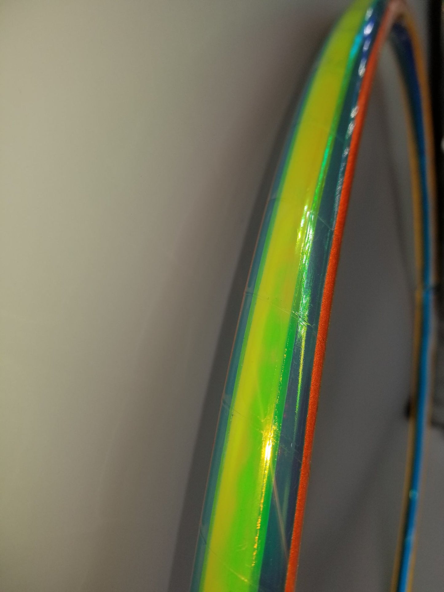 Aquarius Zodiac Specialty Reflective Taped Hoop