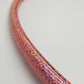Rose Quartz Glitter Taped Hula Hoop